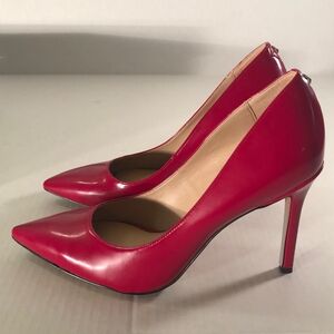 Elegant Red High Heel Pumps